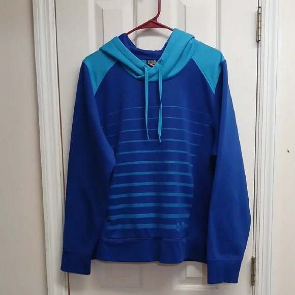 Men's Blue/Teal Under Armour "STORM" Hoodie Size XL - Picture 1 of 9